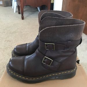 Dr. Martens Kristy. Brown boots size 8.